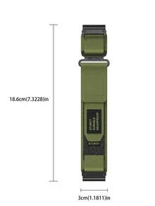 26mm/22mm Strap For GARMIN Fenix 7X 7 7S 6X 6 6S Pro 5 5X 5S Epix 2 Soft Wear-Resistant Strap Body For 965 Instinctive Quick Release Replacement Watch Band High Mountain Nylon Loop Hook-And-Loop Metal Breathable Lightweight Sports Strap - Multicolor - View 7