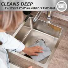 20pcs Set Non-Scratch Steel Wool Dishcloth - Multi Purpose Wire Dishwashing Rags Kitchen Towels And Dishcloths Sets Durable Cleaning Pads Bathroom Home Essentials Cleaning Supplies Tools