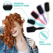 Massage Bouncing Comb, New Curly Hair Styling Brush For Curly Hair, Curly Hair Wet Hair Styling Brush, Men's And Women's Heart-Shaped Curly Hair Styling Brush