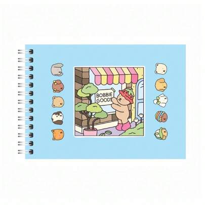 Livro De Colorir  Ursinho Capa Dura 50 Páginas