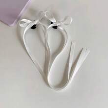 2pcs/Set Women Colorful Bowknot Long Ribbon Hair Claw Clips, Stylish Ballet Inspired, Suitable For Everyday Use Summer Hair Jaw Clip Hair Clamps Hair Clutch Hair Catcher Clip Fall Winter Hair Clip Hair Accessories For Women For Vacation Outfits Woman