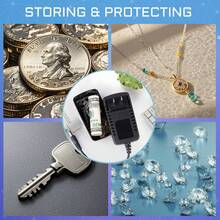 隐藏式保险箱 隐藏隔间转移保险箱 秘密隐藏存储 保管您的钱财钥匙珠宝 - 黑色 - 黑色 - 查看 7