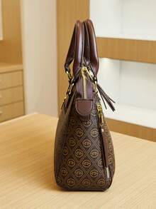 女士奢侈品牌托特包，大容量休闲通勤单肩手提包，轻便高端独特风格斜挎大包，新款时尚休闲钱包