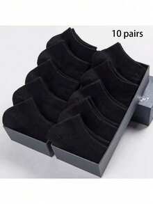 10/20/30-Pack Solid Color Unisex Socks, Soft And Lightweight Low Cut Ankle Socks For Men And Women - Multicolor - View 17