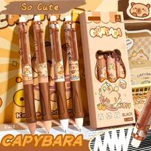 1pc, Finger Clips, Static With Cartoon Animal Design, Side-Pressing Type, Erasable Pen, With 0.5mm Blue Ink, Practical School Supplies, Suitable As A Children's Day Gift.Excellent Smoothness And Back-To-School Supplies.
