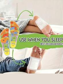 100/50/20/6 pezzi Cerotti naturali a base di erbe per i piedi, cerotti per la cura quotidiana per alleviare lo stress, favorire il sonno e il sollievo dai piedi freddi - Unguento per i piedi per adulti con zenzero, carbone di bambù, lavanda ed erbe, traspiranti e non irritanti, forniscono un temporaneo calore per uno stile di vita attivo