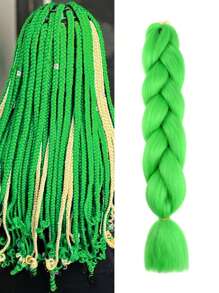 Estensioni per trecce arcobaleno da 24 pollici, capelli sintetici viola professionali, trecce jumbo, estensioni per capelli colorate a gradiente africane per intrecciare all'ingrosso per Ognissanti e Natale