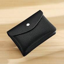 1 pièce Mini Porte-monnaie vintage végan zippé, porte-cartes de crédit authentique, en PU, portefeuille pour femmes, porte-cartes authentique portable et portefeuille pour femmes, cadeaux de demoiselle d'honneur, cadeau pour femmes, cadeau d'anniversaire, cadeau amusant, petits cadeaux, idées cadeaux