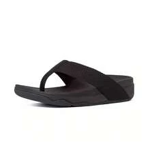 Fitflop Flip Flops - Black - View 3