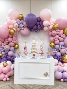 1 Conjunto Suporte Ajustável para Arco de Balões, Kit de Arco de Balões incluindo Base Preenchível com Água, Hastes e Tubos de Aço, Arco de Balões Resistente e Grande, Coluna de Arco de Balões com Dobra Livre, Decoração de Casamento, Suprimentos para Festa de Aniversário, Decoração de Chá de Bebê, Acessório para Festa de Revelação de Gênero, Decorações para Festa de Feriado, Suprimentos para Aniversário, Decoração para Evento e Celebração, Adequado para Múltiplas Ocasiões, Presente Ideal para Organizadores de Eventos e Festas, Suprimentos para Halloween - Multicolorido - Visão 8