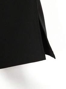 Men's Premium Drape-Effect Wide-Leg Straight Dress Pants With Split Design