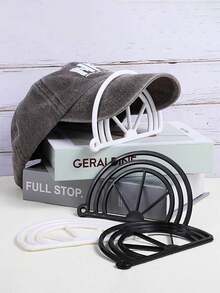 1/3 件帽檐塑形器、帽子折痕塑形工具、帽子成型架 - 彩色 - 查看 2