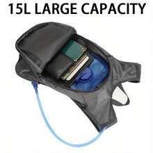 Backpack With 2L Water Bladder,Road And Mountain Bike Bag, Cycling Backpack, Outdoor Backpack With Cycling Helmet Storage, Outdoor Waterproof Backpack With Shoulder Straps, Lightweight Travel Bag, Bicycle Accessories For Running, Hiking, Cycling, Climbing, Camping, Cycling - Nhiều màu - Xem 2