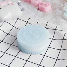 Jouet pressable à la mode - Jouet anti-stress de simulation alimentaire, jouet anti-stress mini créatif, jouet alimentaire TPR réaliste, noir, rose, bleu, violet, biscuit exquis