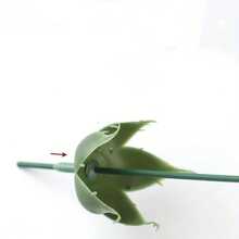 50 Sets Artificial Rose Flower Heads With Plastic Stems, DIY Wedding And Engagement Decor Artificial Flower Accessories, Bouquet Supplies