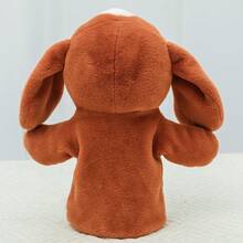 Dog, Monkey, Gorilla, Shark, Fox, Pig, Bear, Teddy, Rabbit, Parrot Animal Hand Puppet Doll, Mouth Movable, Kindergarten Educational Plush Puppets