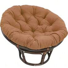 1PC 40cm Winter Indoor/Outdoor Soft Cushion, Indoor Cradle Seat Cushion, Oversized Cushion, Durable And Sturdy - Suitable For Garden Chairs And Swings, Easy To Clean, A Great Choice For A Garden's Comfort. - Multicolor - View 7