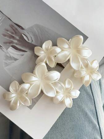 1/2pcs Luminous Pearl White Double-Sided Floral Hair Clips, Women's Minimalist Hair Claw Barrette Hairpin Hair Accessories For Women, Hair Tools, Beauty Accessories, Curly Hair Accessories, Hair Accessory, Hair Accessories For Women, Fall, Travel, Hair Tools, Accessories Women, Hair Stuff, Fall, Hair Accessories Women, Hair Tools, Hair Stuff, Stuff, Beauty Accessories, Gifts, Travel, Gifts For Women, Hair Stuff, Stocking Stuffers,Stocking Stuffers,Stocking Fillers,Stocking Stuffers For Women,Stocking Fillers Women,Christmas Gifts,Gifts,Christmas Stocking Fillers,Gifts For Women,Gift,Christmas Gift,Stocking Stuffers For Adults,Stocking Fillers For Adult,Hair Stuff,Women's Accessories,Stocking Stuffer,Coming-Of-Age Hair Accessory,Christmas Hair Accessories,Gift Ideas For Women,Beauty Stocking Fillers,Christmas Gifts For Women