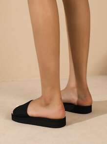 Mules noires mode femme