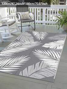 1pc Summer New Carpet, Reversible Outdoor Rug, Made Of Polypropylene, Foldable, Suitable For RV Camping, Outdoor Patio, Backyard And Picnics, Lightweight & Portable, Easy To Clean, Applicable For Spring And Summer Use [Gift Packaging: Gift Bag + Tent Peg + Gift-Grade Plastic Sealing] - Multicolor - View 21