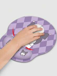 Sanrio 1pc Sanrio Series Computer Mouse Mat, Cute New Cartoon Wrist Rest Mouse Pad, Dirt Resistant And Practical,School Supplies,Back To School