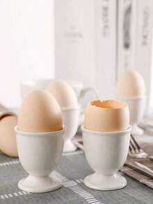 1/2件套鸡蛋杯套装，早餐和午餐用溏心煮鸡蛋架，节日礼物，鸡蛋杯，鸡蛋托，鸡蛋架，实用鸡蛋架，餐具