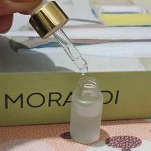 somebo 10 piezas de botellas de gotero de cristal de 1 ml, 2 ml, 3 ml y 5 ml a prueba de fugas - Recipientes rellenables y sin olor en colores surtidos para aceites esenciales, cosméticos y perfumes | Ideal para viajar - transparente - Ver 5