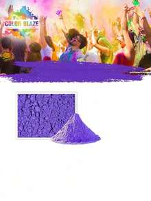 1pc Colored Powder, Hand-Thrown Powder, Colored Corn Powder, Colored Concert, Running, Fundraising, Fetal Gender Expression, Photography, Christmas, Summer Camp, Colored War, Marathon, Langley Wedding, Family Party, Mother's Day, Graduation Ceremony - Multicolor - View 7