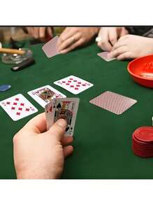 Mini karty do gry - 4 talie 1,5-calowych kieszonkowych kart pokerowych do podróży, sztuczek magicznych i wieczorów w kasynie - najwyższej jakości wodoodporna talia dla dorosłych, nastolatków i wieczorów gier - wyjątkowy pomysł na prezent, upominki na przyjęcia i zestaw kart kolekcjonerskich