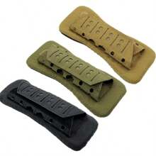 وسادة كتف تكتيكية للاستخدام في الهواء الطلق ، حزام ظهر ماص للصدمات ، وسادة كتف قابلة للتعديم الشامل ، وسادة كتف من الوسادة المنفذة للهواء مضادة للانزلاق