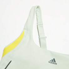 Adidas 女士夏季运动支撑文胸 HM6392 - 亞麻綠 - 查看 3