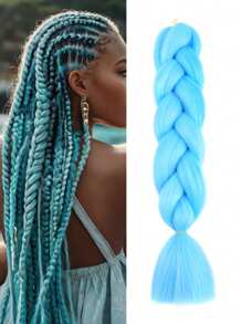 Estensioni per trecce arcobaleno da 24 pollici, capelli sintetici viola professionali, trecce jumbo, estensioni per capelli colorate a gradiente africane per intrecciare all'ingrosso per Ognissanti e Natale