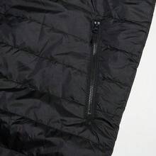 Adidas Abrigo acolchado de media longitud para hombre con diseño de trébol de tres hojas, HM2461 - Negro - Ver 3