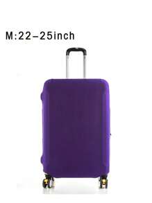 Luggage Cover Stretch Fabric Suitcase Protector Baggage Black Color Dust Case Cover Suitable For18-32 Inch Suitcase Case Travel Organizer For Travel Accessories Luggage Supplies For Back To School For Travel For Student For Women Men Vacation Summer Travel Essentials Holiday Bag For School School Accessories School Stuff