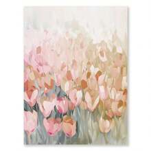 1 件粉色蝴蝶花白天鹅美丽印刷海报复古女孩房间儿童房帆布画家居装饰墙艺术可选框架