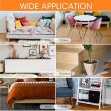 Furniture Felt Pad Set - Non-Slip Chair Leg Pads To Protect Hardwood Floors, Metal Finish Furniture And Floor Protector Pads