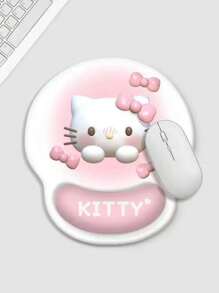 Sanrio 1pc Sanrio Series Computer Mouse Mat, Cute New Cartoon Wrist Rest Mouse Pad, Dirt Resistant And Practical,School Supplies,Back To School