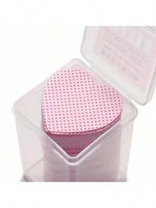 1080pcs Square Lint-Free Nail Polish Remover Pads, 200pcs Heart-Shaped Lint-Free Nail Polish Remover Pads, Eyelash Glue Bottle Cleansing Wipes - Multicolor - View 18