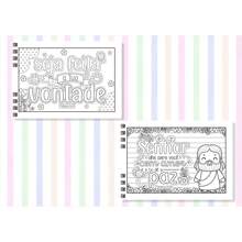 Livro Colorindo Versículos Estilo Bobbie Goods 50folhas 120g