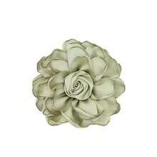 1pc New Handmade Burned Edge Floral Fashion Holiday Party Brooch, Unisex - Black - View 10