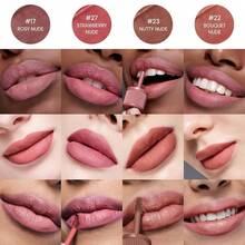 Peripera Ink Velvet Lip Tint - High Pigment Color, Longwear, Weightless, Not Animal Tested, Gluten-, Paraben-(028 MAUVEFUL) - 028 KHỎA THÂN MÀU ĐẬM - Xem 5