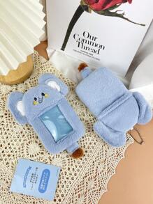 1pc [12cm/4.72 Cute Card Case And Card Holder] Funny Expressions + Practical Design! Student Work Versatile Accessory Pendants, Bus Cards/Access Cards Storage, Perfect Gift Collectibles For Students' Daily Work To Give To Children!,School Supplies,Back To School