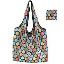 Jumping Bag, Reusable Storage Bag, Shoulder Bag, Flower, Vegetable, Fruit Bag, Handbag - Multicolor - View 13