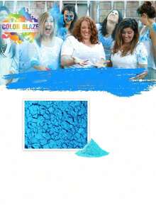 1pc Colored Powder, Hand-Thrown Powder, Colored Corn Powder, Colored Concert, Running, Fundraising, Fetal Gender Expression, Photography, Christmas, Summer Camp, Colored War, Marathon, Langley Wedding, Family Party, Mother's Day, Graduation Ceremony - Multicolor - View 9