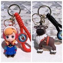 1pc  Frozen Keychain Aishana Anime Christopher Olaf Keychain Collection Car Keychain - Multicolor - View 19