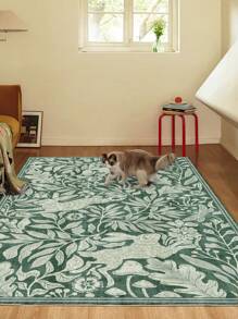 1 Piece Of Brown Living Room Decoration With Leopard Pattern, Imitation Cashmere Carpet, Soft Carpet For Bedroom, Home Decoration, Soft And Fluffy Rug For Bed Room, Delicate To The Touch, Non-Slip Washable And Foldable Area Rug. It Can Be Used In Living Room, Bedroom, Doormat, Home Decoration, Suitable For Different Seasons Of Spring, Summer, Autumn And Winter.