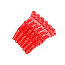 1/6 pièces Pinces à cheveux transparentes en plastique en forme de bec de canard, accessoire capillaire indolore sans dommage, outil de coiffure chignon haut, accessoire capillaire pour usage domestique et salon, retour à l'école