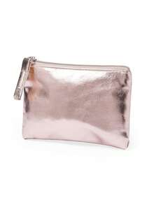 1个时尚简约零钱包，采用PU材质，防水便携，可用作口红盒或存放耳机、数据线、钥匙和其他小物件，适合女孩日常使用，也可作为女士钱包、旅行钱包或零钱包使用。 - 彩色 - 查看 3