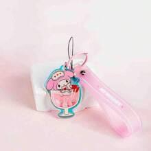 1PC Sanrio Colorful Summer Series Acrylic Pendant, My Melody, Cinnamoroll, Kuromi, Pochacco, Cherry Buffaloes, Keychains, Bag Pendants, Mobile Phone Pendants, Homecoming Season Gifts, Room Decoration Stuff, Home Decor, Bedroom Decor, Party Decorations, HelloKitty