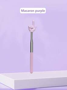 1 件伸缩式教师指示棒，可伸缩手指形指示棒，教学棒，适用于课堂白板演示，便携